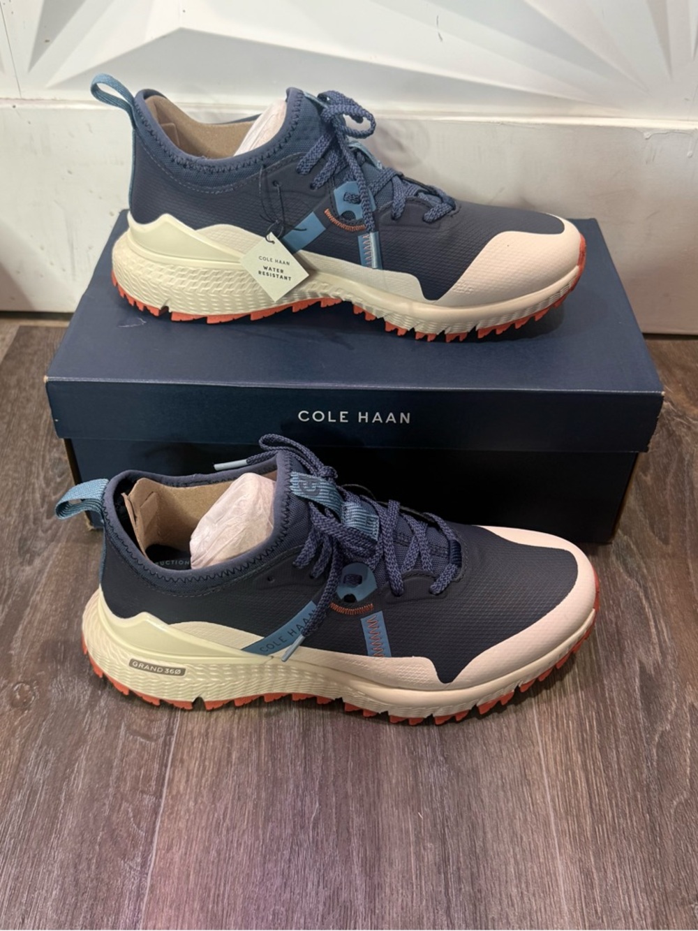 Men's ZERØGRAND Overtake Water-Resistant Golf Shoes sz 9